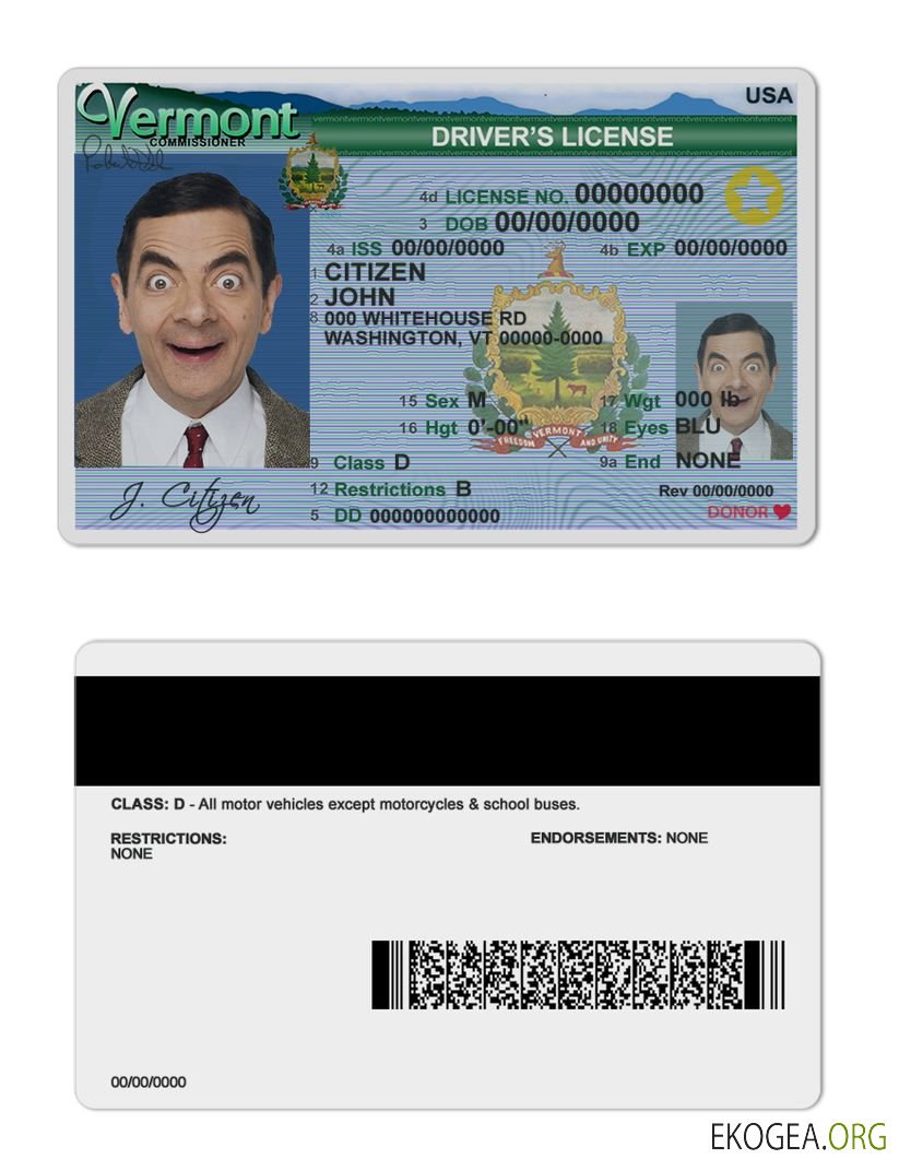 USA Vermont DL (2004 2019)